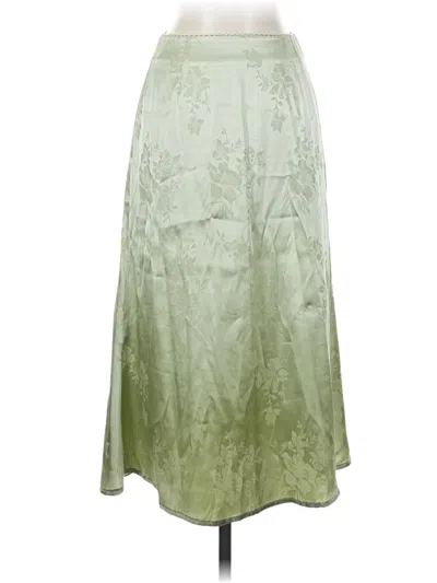 Pre-owned Cider Formal Skirt In Green