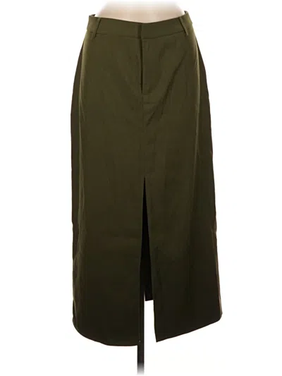 Pre-owned Cider Formal Skirt In Green