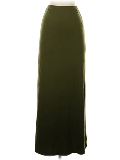 Pre-owned Cider Formal Skirt In Green