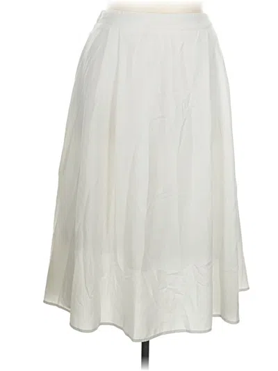 Pre-owned Cider Formal Skirt In Ivory