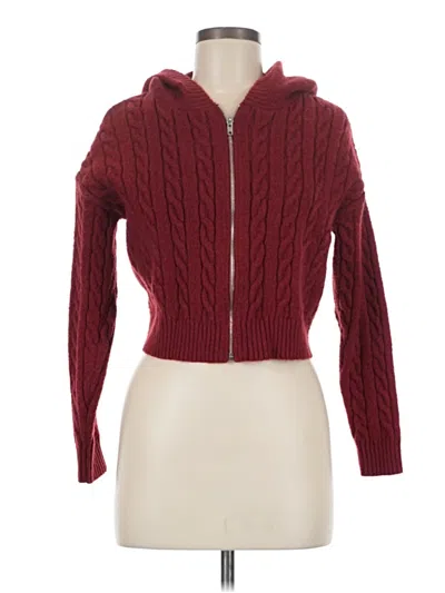 Pre-owned Cider Jacket In Burgundy