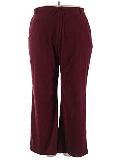Pre-owned Cider Jeans In Burgundy