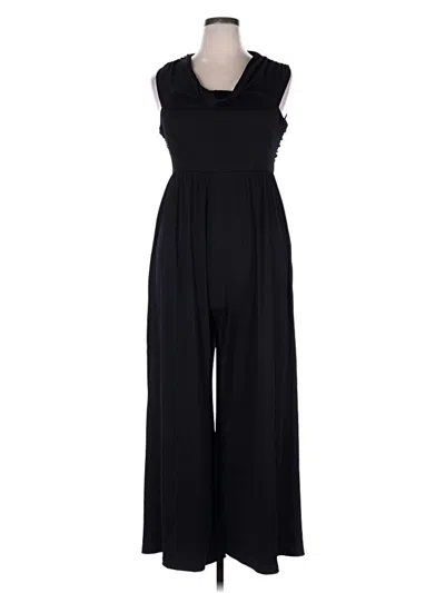 Pre-owned Cider Jumpsuit In Black