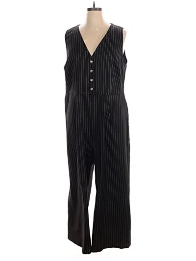 Pre-owned Cider Jumpsuit In Black