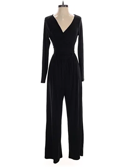 Pre-owned Cider Jumpsuit In Black