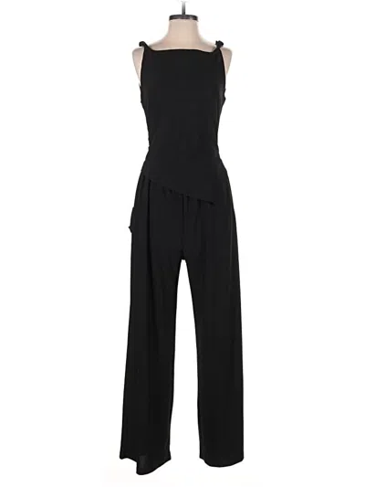 Pre-owned Cider Jumpsuit In Black