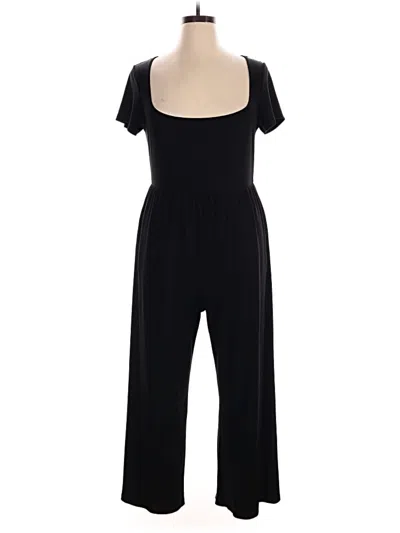 Pre-owned Cider Jumpsuit In Black