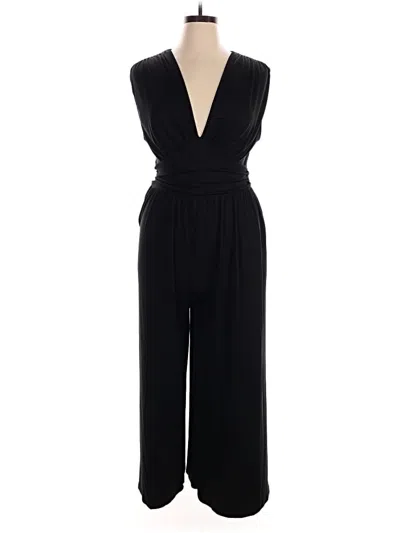 Pre-owned Cider Jumpsuit In Black