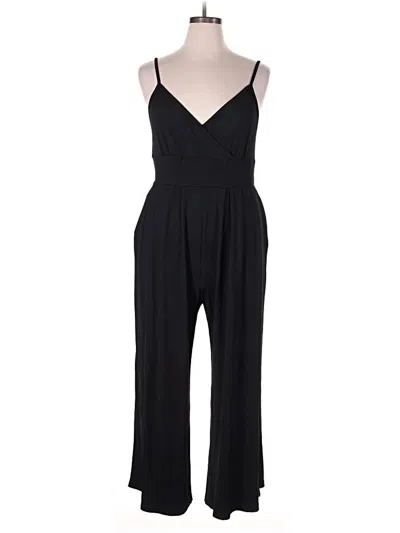 Pre-owned Cider Jumpsuit In Black