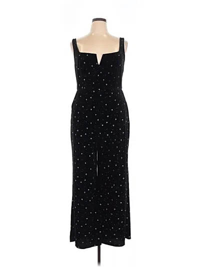 Pre-owned Cider Jumpsuit In Black