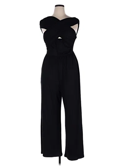 Pre-owned Cider Jumpsuit In Black