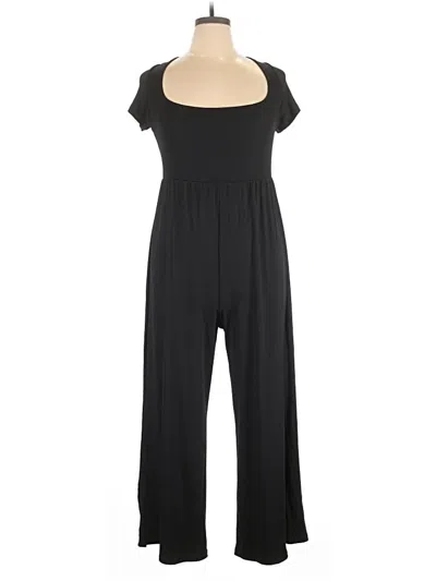 Pre-owned Cider Jumpsuit In Black