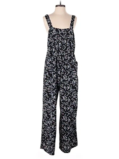 Pre-owned Cider Jumpsuit In Black