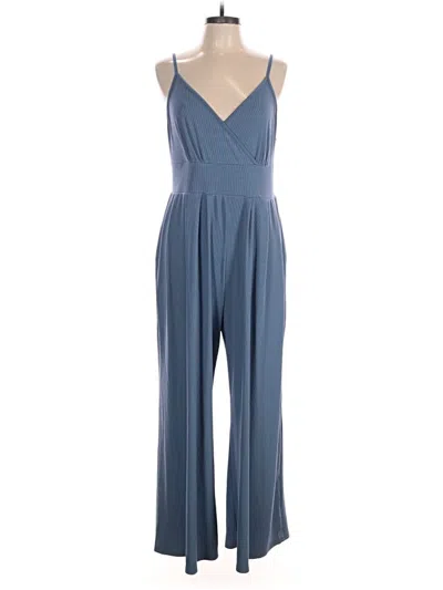 Pre-owned Cider Jumpsuit In Blue