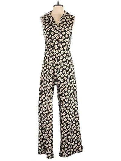 Pre-owned Cider Jumpsuit In Gold