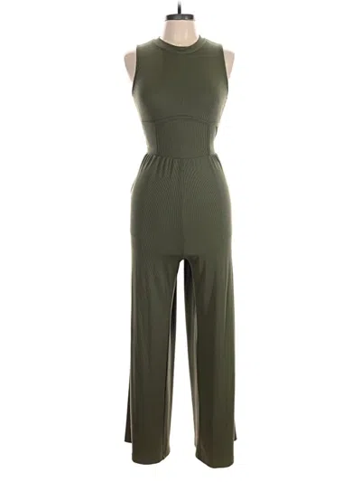 Pre-owned Cider Jumpsuit In Green