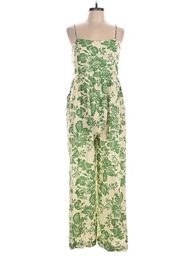 Pre-owned Cider Jumpsuit In Green
