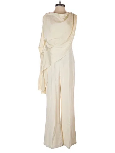 Pre-owned Cider Jumpsuit In Ivory