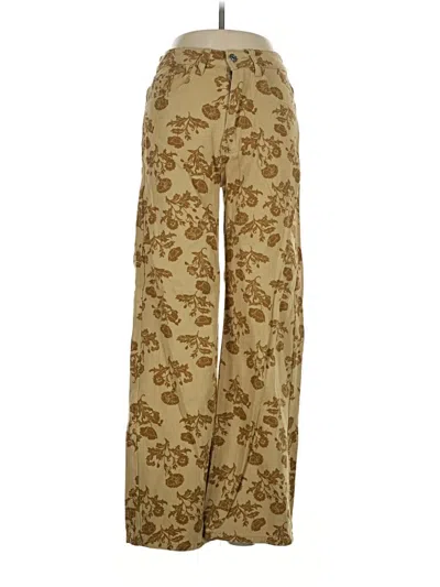 Pre-owned Cider Khaki Pant In Gold