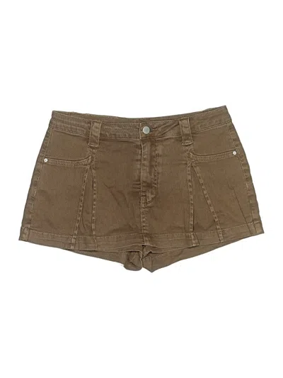 Pre-owned Cider Khaki Shorts In Brown