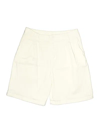 Pre-owned Cider Khaki Shorts In Ivory