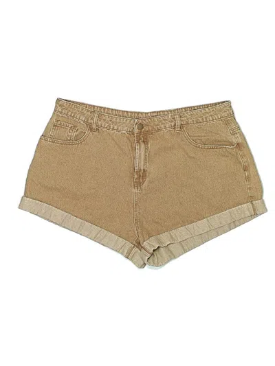 Pre-owned Cider Khaki Shorts In Tan