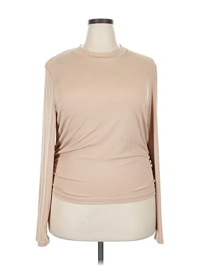 Pre-owned Cider Long Sleeve T-shirt In Brown