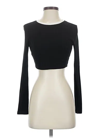 Pre-owned Cider Long Sleeve T-shirt In Black