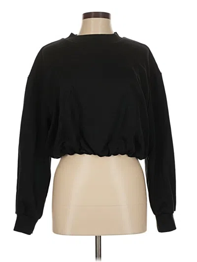 Pre-owned Cider Long Sleeve Turtleneck In Black