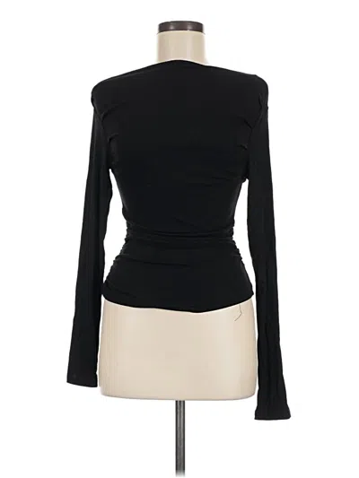Pre-owned Cider Long Sleeve Turtleneck In Black