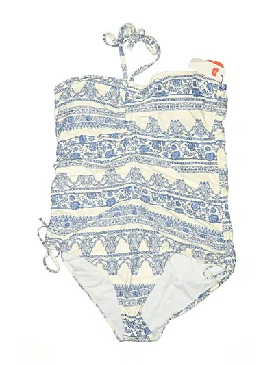 Pre-owned Cider One Piece Swimsuit In Blue