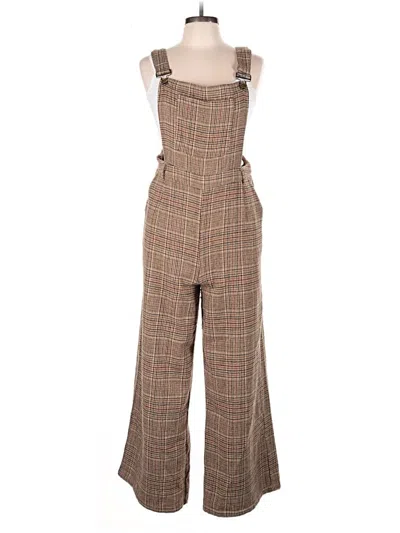 Pre-owned Cider Overalls In Brown