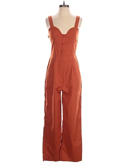 Pre-owned Cider Overalls In Orange