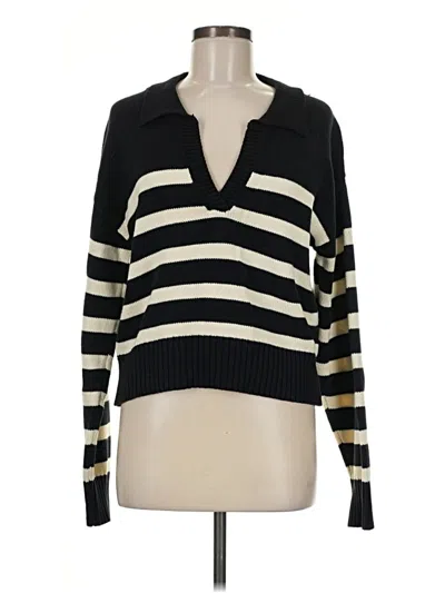 Pre-owned Cider Pullover Sweater In Black