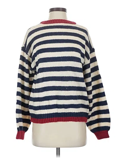 Pre-owned Cider Pullover Sweater In Blue