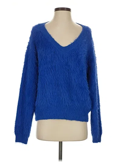 Pre-owned Cider Pullover Sweater In Blue