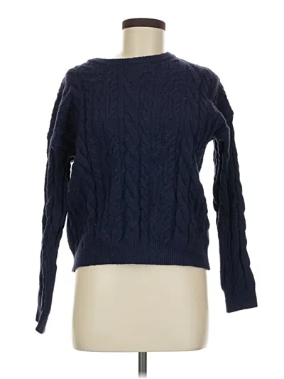 Pre-owned Cider Pullover Sweater In Blue