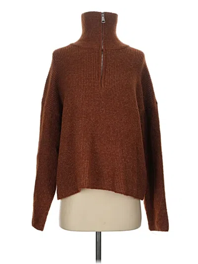 Pre-owned Cider Pullover Sweater In Brown