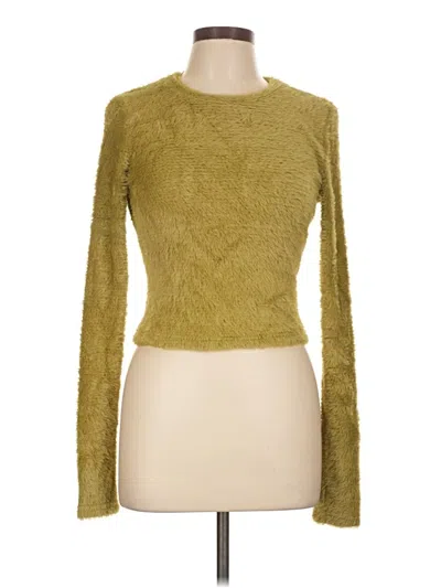 Pre-owned Cider Pullover Sweater In Green