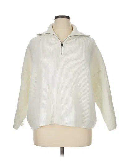 Pre-owned Cider Pullover Sweater In Ivory