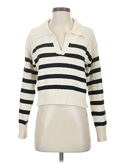 Pre-owned Cider Pullover Sweater In Ivory