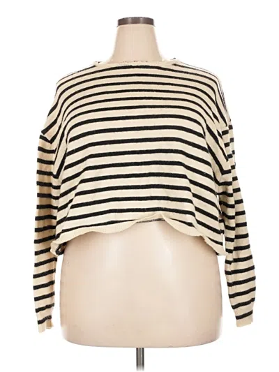 Pre-owned Cider Pullover Sweater In Ivory