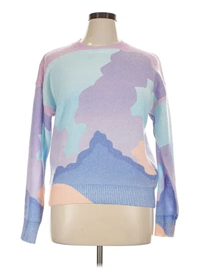 Pre-owned Cider Pullover Sweater In Purple
