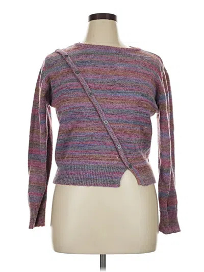 Pre-owned Cider Pullover Sweater In Purple