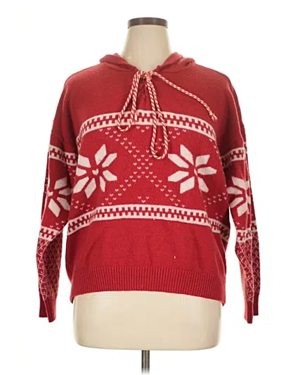 Pre-owned Cider Pullover Sweater In Red