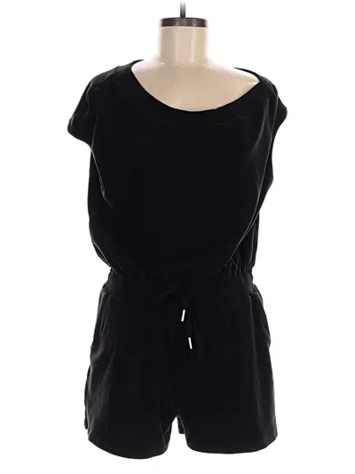 Pre-owned Cider Romper In Black