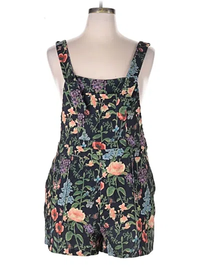Pre-owned Cider Romper In Blue