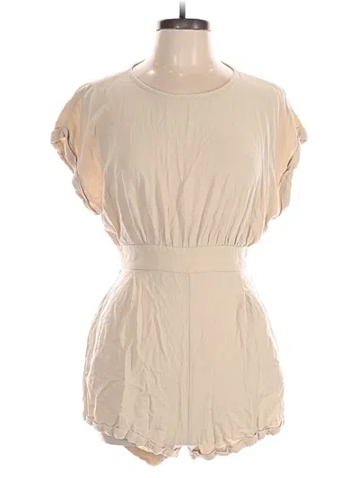 Pre-owned Cider Romper In Brown