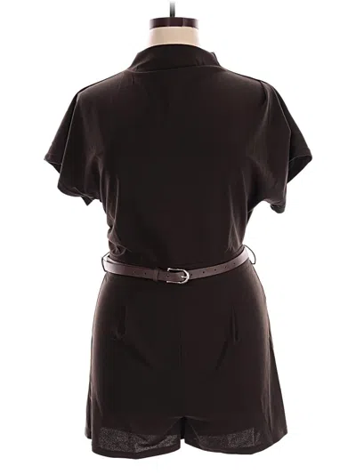 Pre-owned Cider Romper In Brown