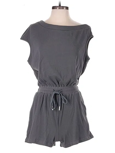 Pre-owned Cider Romper In Gray